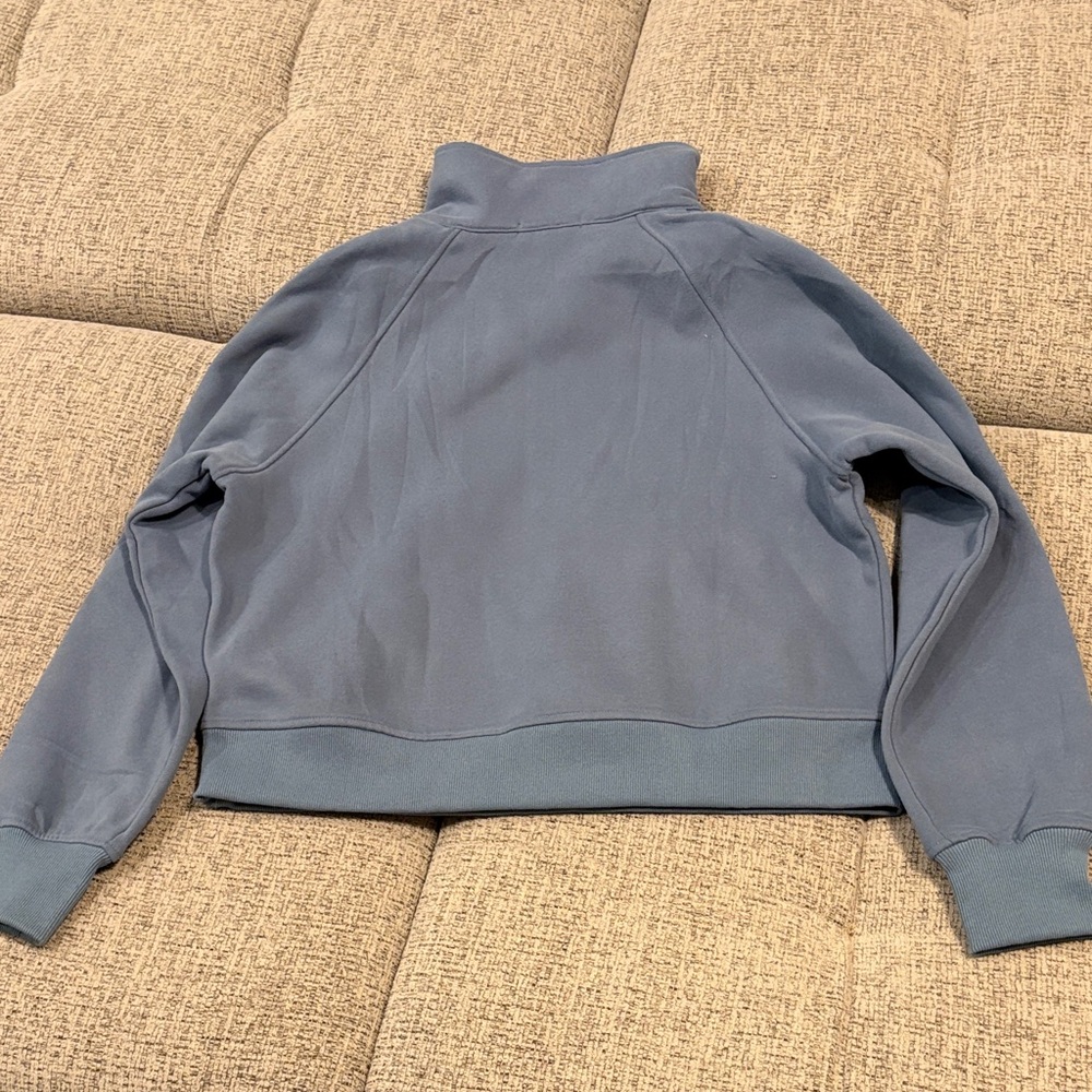 Automet NWT Blue Quarter-Zip Pullover - Picture 3 of 5